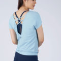 Stay Cool Sleeve Top Baby Blue 5
