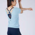 Stay Cool Sleeve Top Baby Blue 8