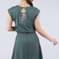 Airy Escape Dress Heather Forest 9