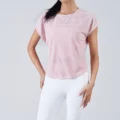 Yumi Active Basically Cool Sleeve Top Misty Pink 4
