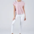 Yumi Active Basically Cool Sleeve Top Misty Pink 8