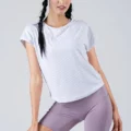 Yumi Active Basically Cool Sleeve Top Pure White 1