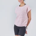 Yumi Active Free N Cool Sleeve Top Misty Pink 4