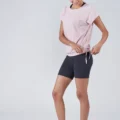 Yumi Active Free N Cool Sleeve Top Misty Pink 6