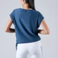 Yumi Active Free N Cool Sleeve Top Pacific Blue 2