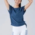 Yumi Active Free N Cool Sleeve Top Pacific Blue 6