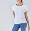 Yumi Active Free N Cool Sleeve Top Pure White 10