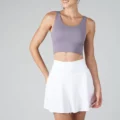 Breezy RIbbed Skorts Pure White 6